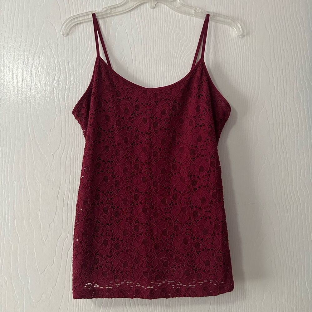 Candies Juniors Scoopneck Lace Cami - Picture 1 of 2